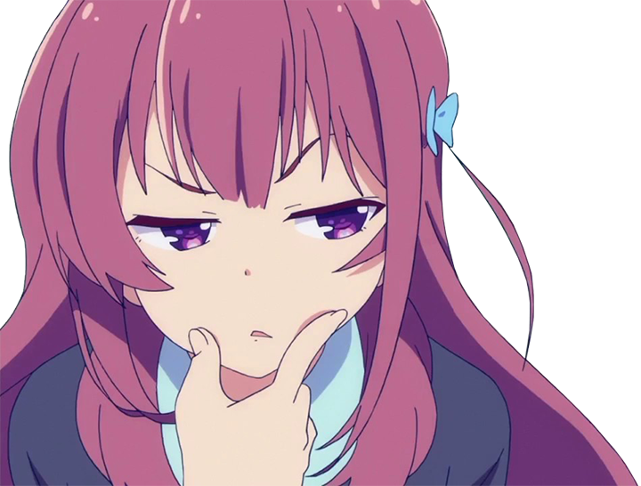 Anime Thinking Face : Anime Thinking Gif | Bodewasude