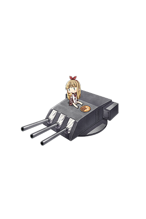 Oto 152mm Triple Rapid Fire Gun Mount Kancolle Wiki Fandom