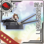35.6cm Twin Gun Mount Kai Ni 329 Card