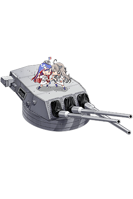 16inch Triple Gun Mount Mk 6 Gfcs Kancolle Wiki Fandom