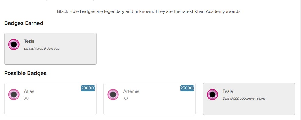 Black Hole badges | Khan Academy or Scratch Wikia | Fandom