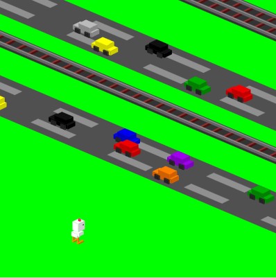 how to create crossy road on scratch