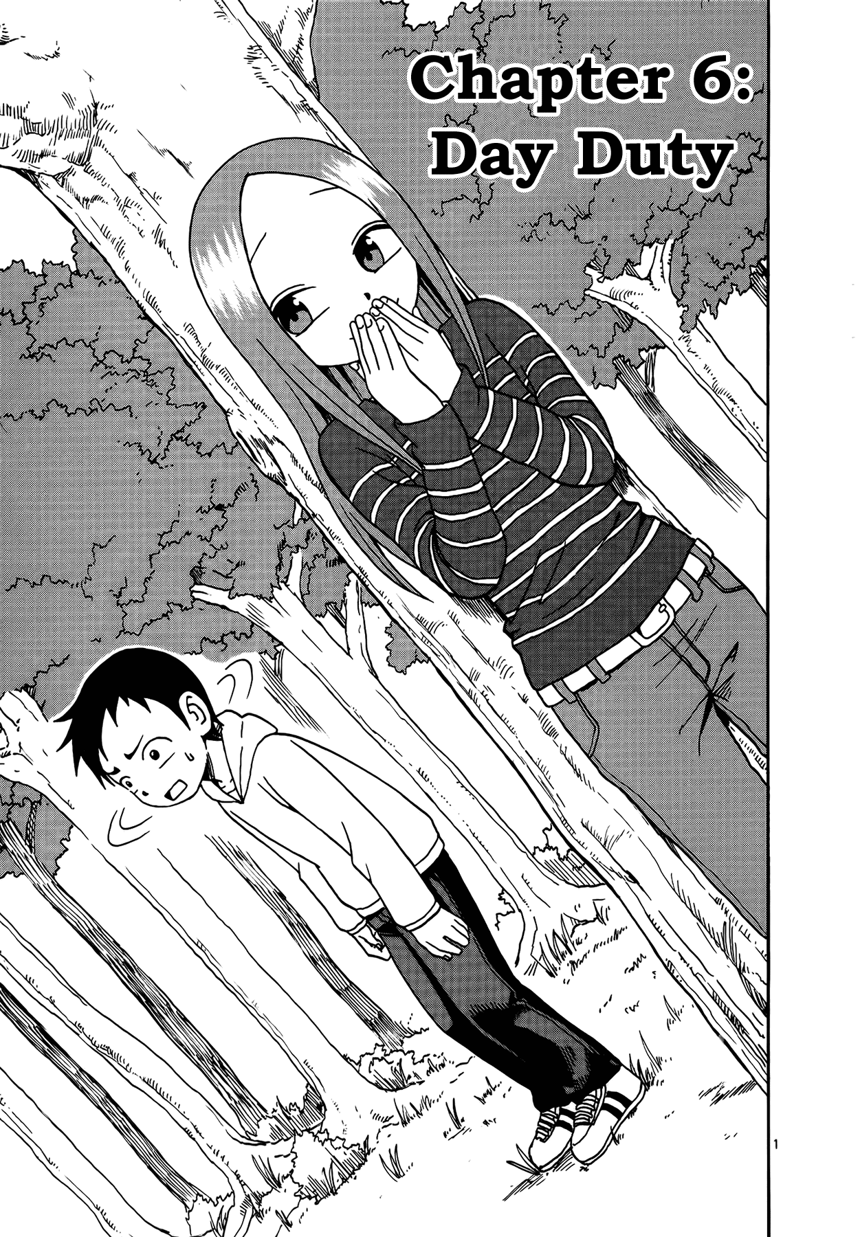 Chapter 6 | Karakai Jōzu no Takagi-san Wiki | Fandom