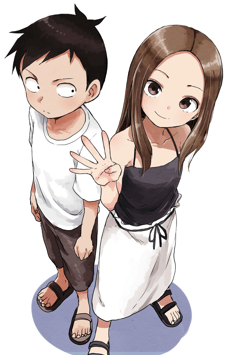 Image Takagiandnishikata Png Karakai Jōzu No Takagi San Wiki Fandom