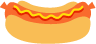 Hotdog mustard ketchup