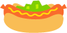 Hotdog mustard relish