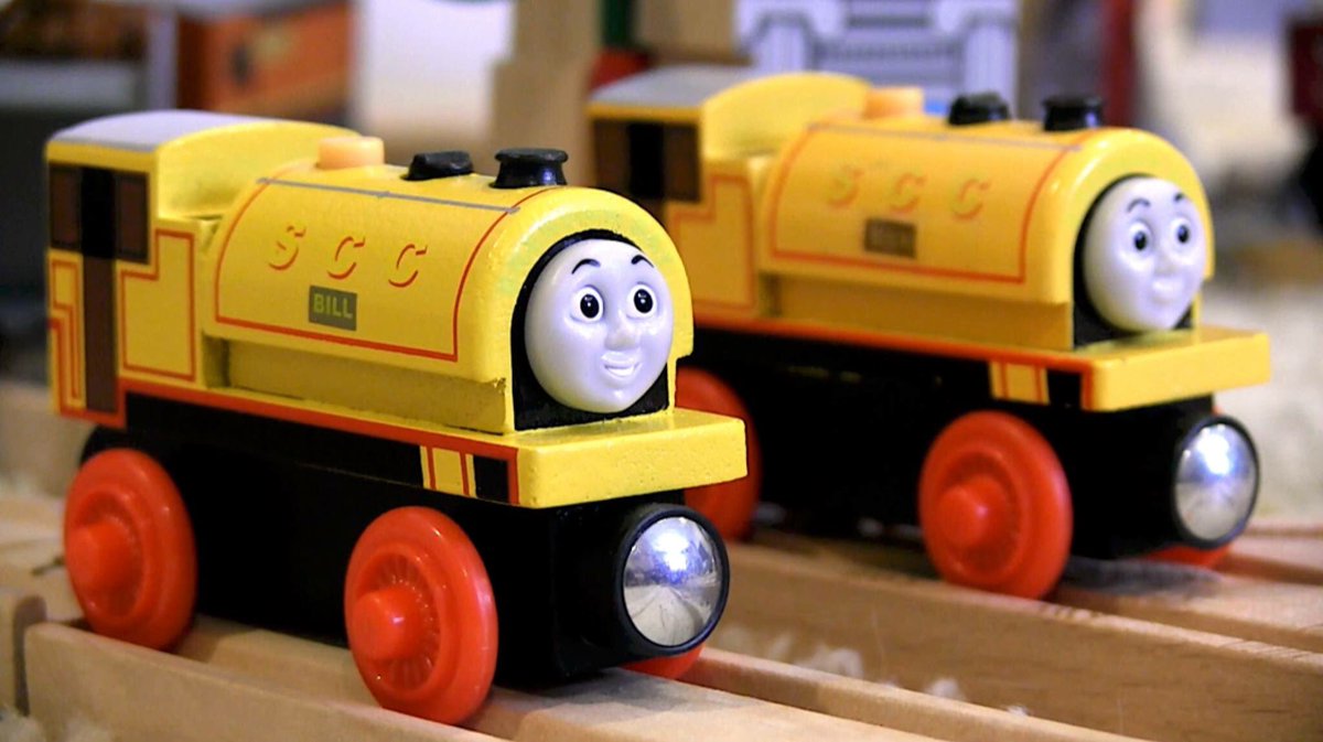wooden railway bill and ben