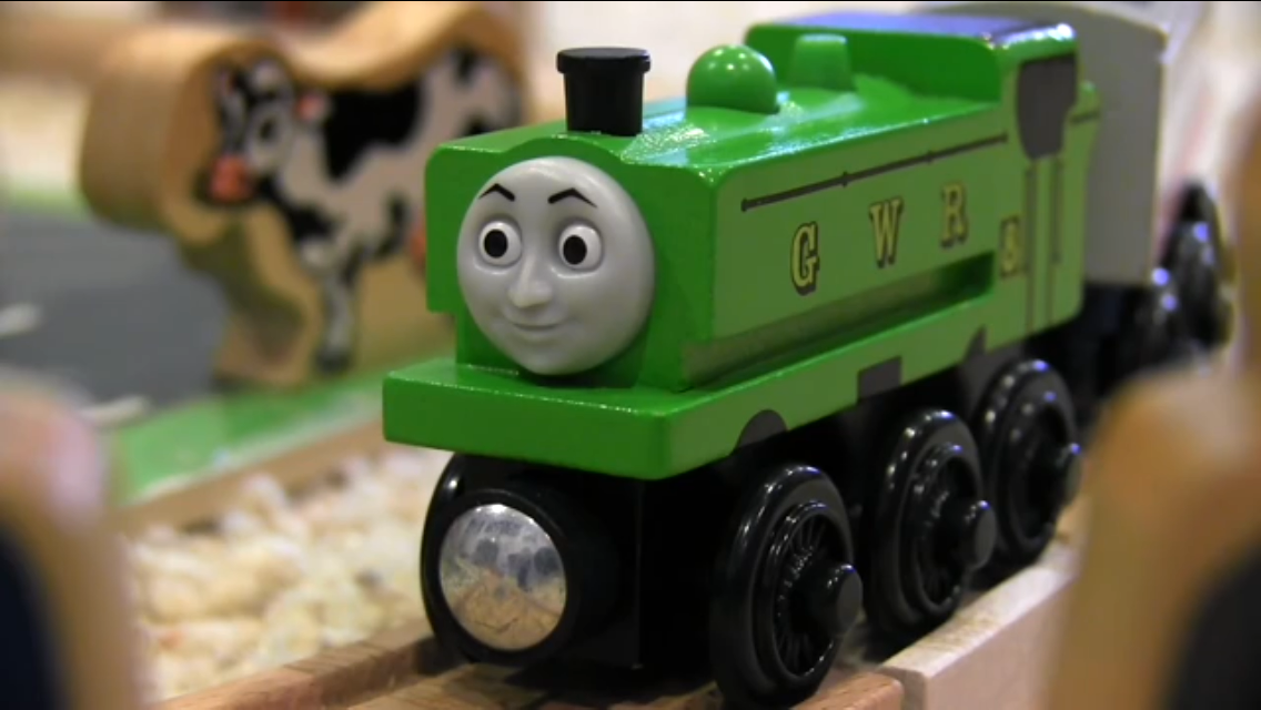 thomas wooden duck