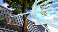 Shigemori and Tokiko fight