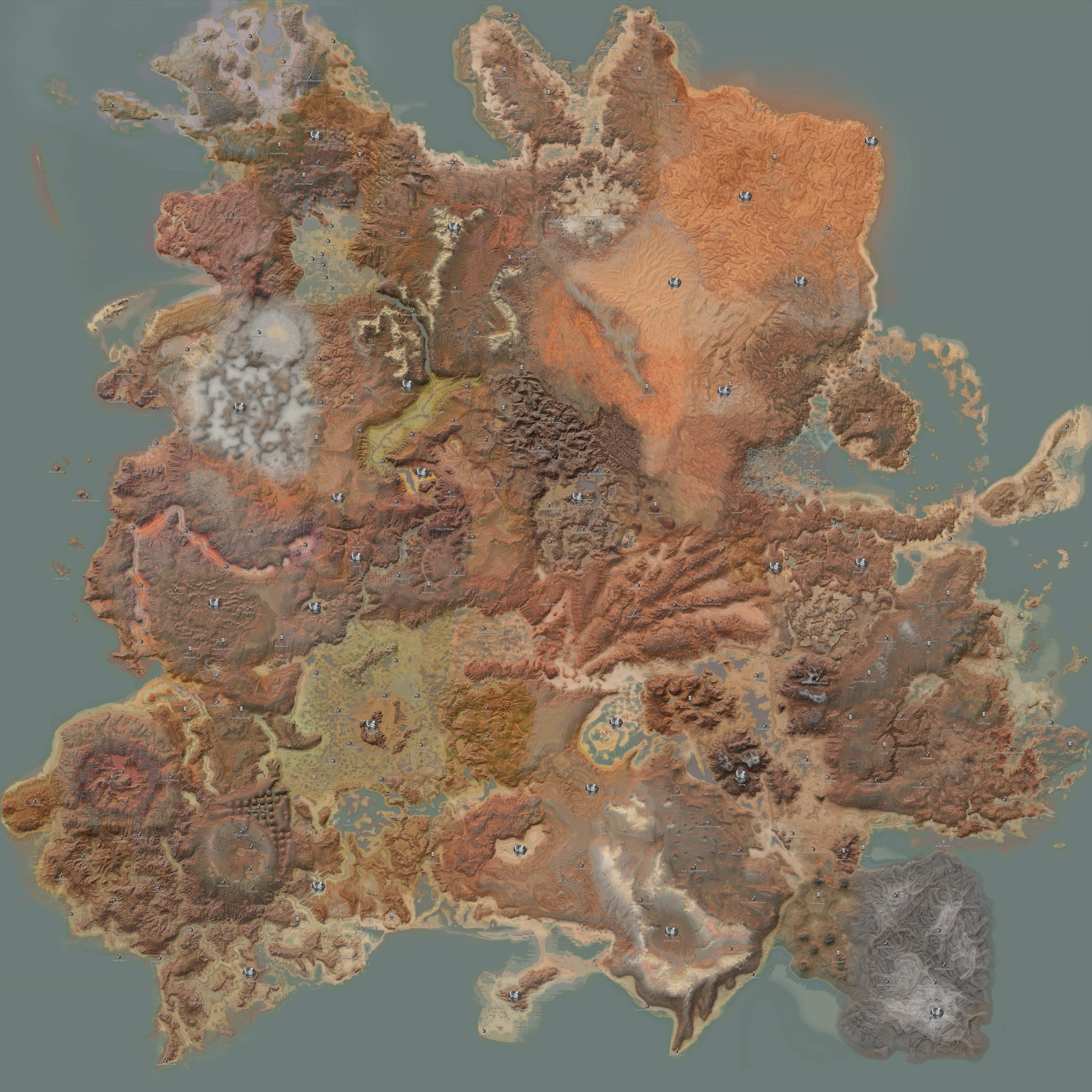 kenshi map of ruins