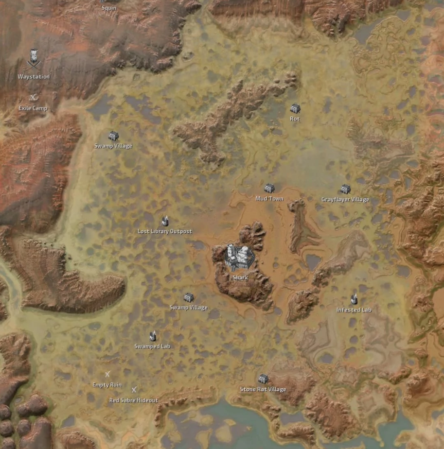 Image - Swamp map Locations.PNG | Kenshi Wiki | FANDOM ...