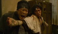 Sano fights inji
