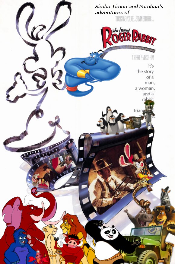 Simba, Timon, and Pumbaa's Adventures of Who Framed Roger Rabbit