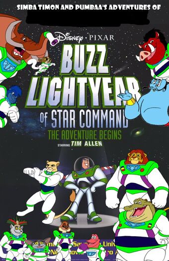 Simba Timon And Pumbaa S Adventures Of Buzz Lightyear Of Star