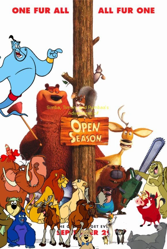 Simba, Timon, and Pumbaa's Adventures of Open Season | Kerasotes Wiki