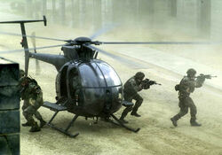 Team getting off of island