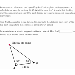 Law of sines and law of cosines word problems | Khan Academy Wiki