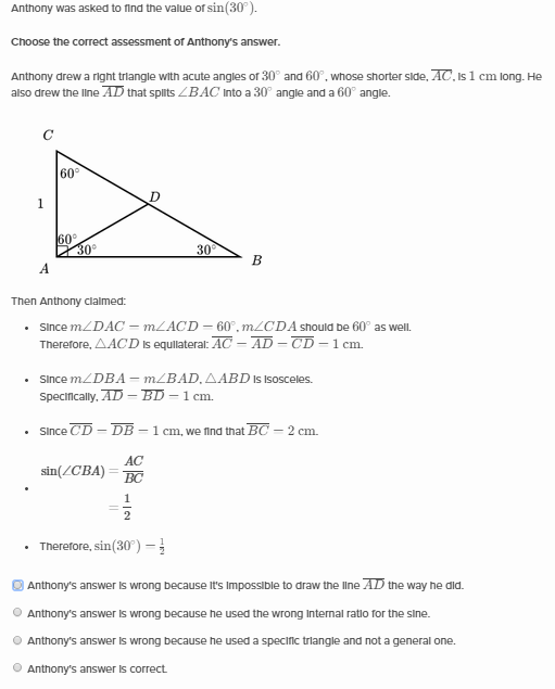 Category:Geometry: Right triangles and trigonometry | Khan Academy Wiki ...