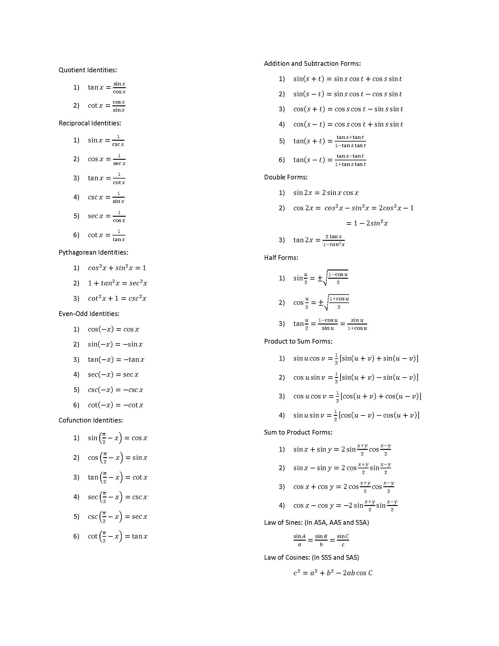 Roblox Trigonometry