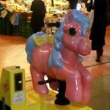riding my little pony