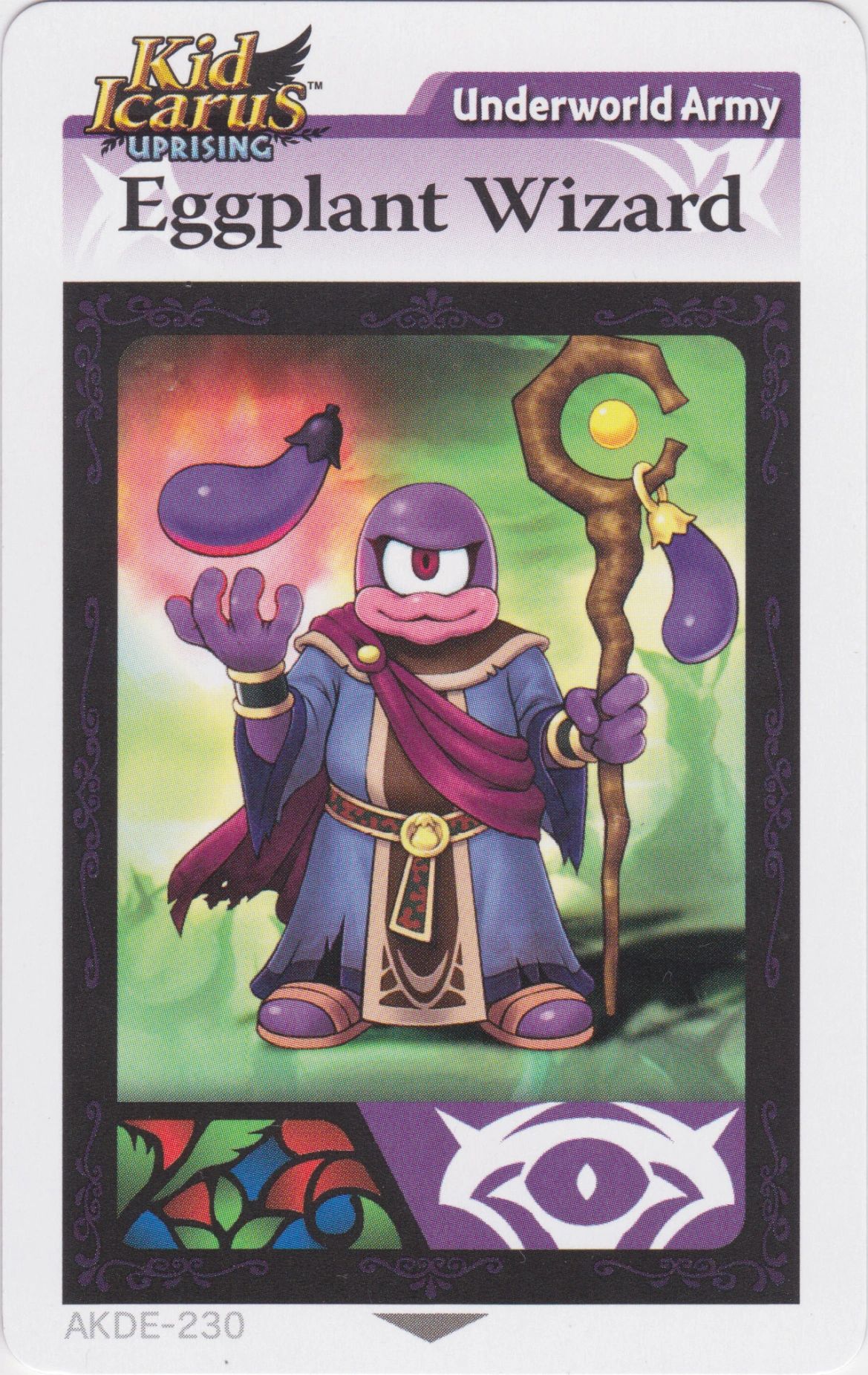 Eggplant Wizard AR Card Divinipedia Fandom