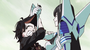 Satsuki va ganando a Ryuko