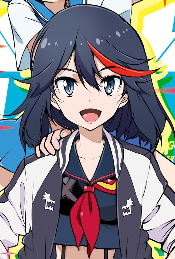 KILL La KILL Ryuko Ryuuko Matoi Senketsu Suit Cosplay Costume Outfit Uniform