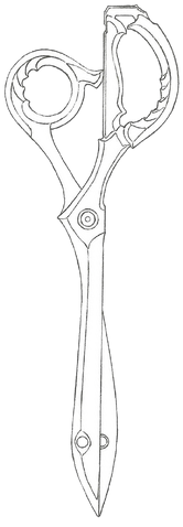 Файл:Клинок-ножницы, эскиз.png