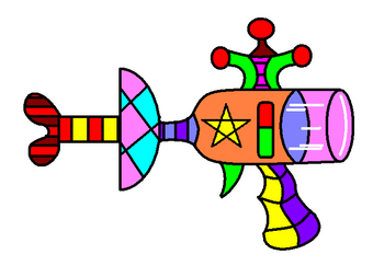 space bubble gun
