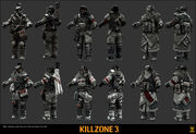 Helghast Varients