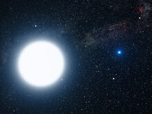 Sirius A and B artwork