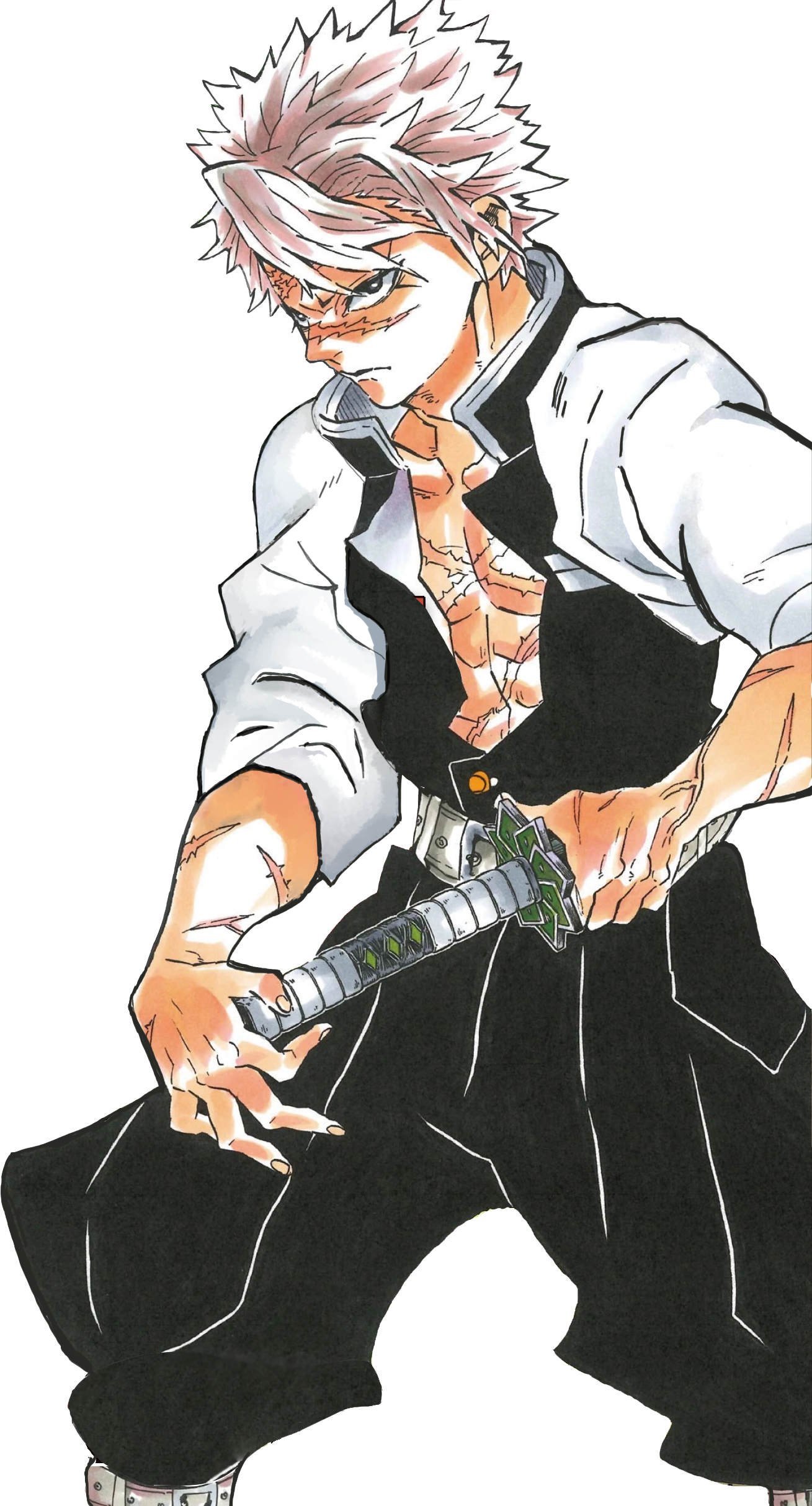Sanemi Shinazugawa Kimetsu No Yaiba Wikia Fandom