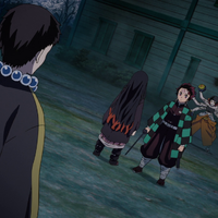 Tanjiro Kamado Nezuko Kamado Tamayo And Yushiro Vs Susamaru And Yahaba Kimetsu No Yaiba Wikia Fandom