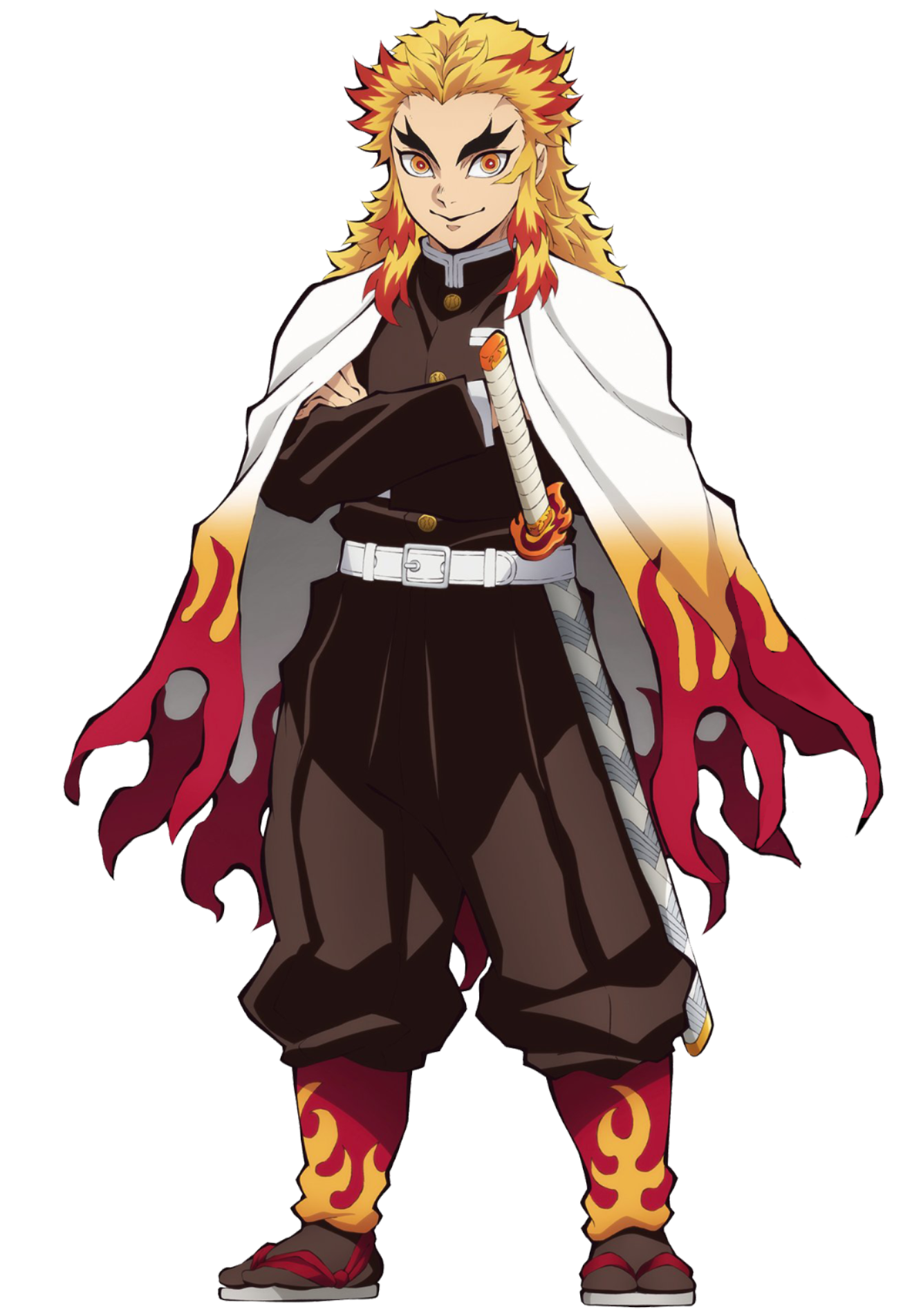 Moletom Flame Hashira Kyojuro Rengoku Fogo Demon Slayer - Shap