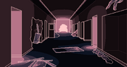 Ruined corridor