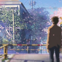 Get Wallpaper Makoto Shinkai Kimi No Na Wa Wiki Fandom Desktop Wallpaper