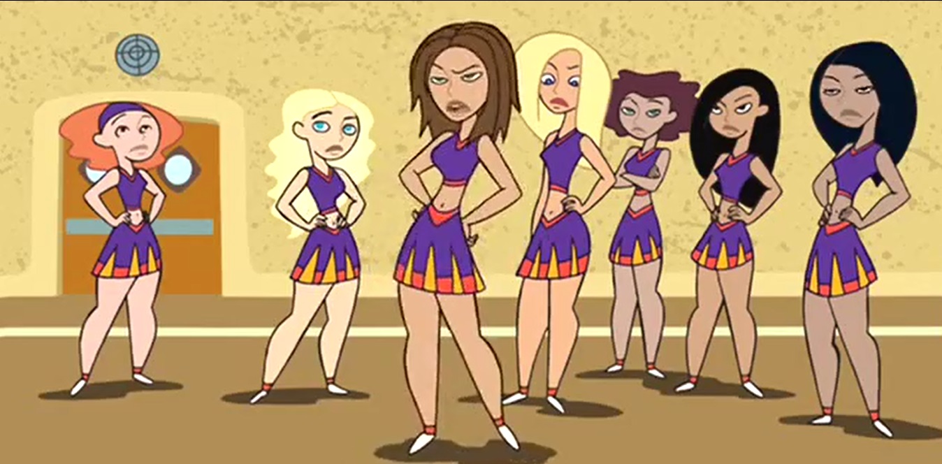 Image Std Bonnie And Mhs Cheerleaders2015 04 17 Kim Possible Wiki Fandom Powered By Wikia