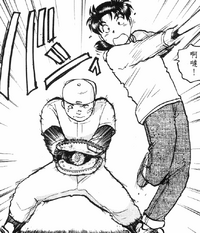 金田一與島津和立石玩棒球