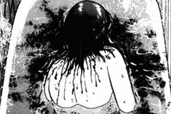緒方夏代(長篇漫畫版)死亡
