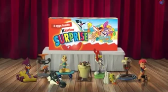 looney tunes kinder surprise
