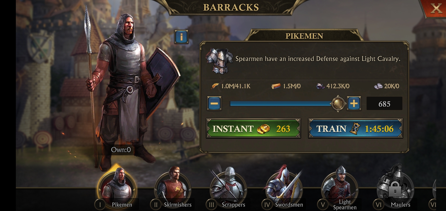 Pikeman | King of Avalon: Dragon Warfare Wikia | Fandom