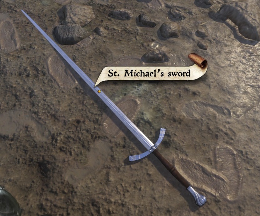 St. Michael's sword Kingdom Come Deliverance Wiki Fandom
