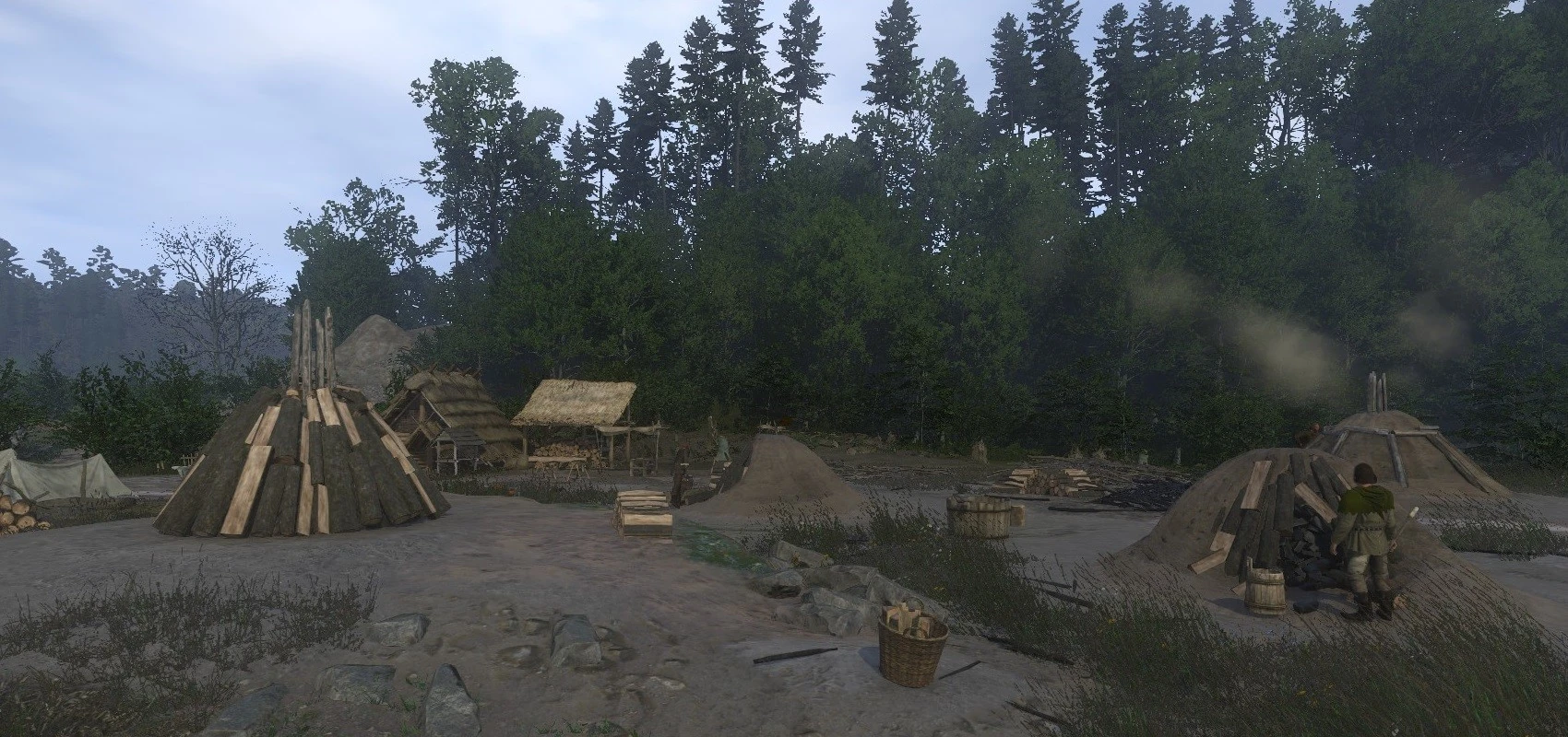 Charcoal kilns of Gallows Hill Kingdom Come Deliverance Wiki Fandom