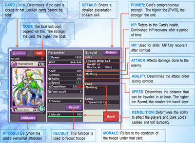 Card Parameters
