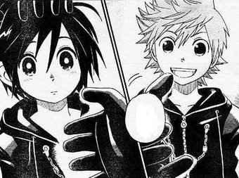 Roxas Kingdom Hearts Manga Wikia Wiki Fandom