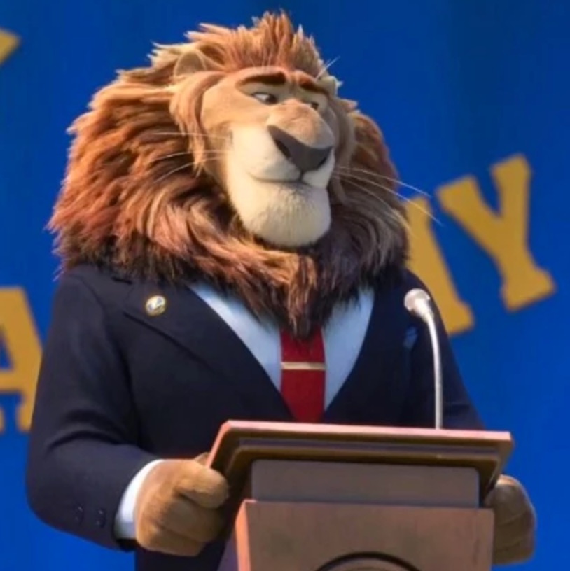 mayor lionheart coloring pages for kids zootopia