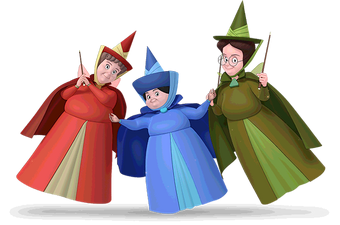 Flora Fauna And Merryweather Kingdom Hearts Unlimited