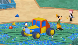 Das Gumi-Auto von Donald und Goofy KHχ