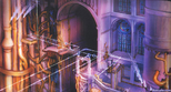 Hollow Bastion- Castle Gates (Art) KH