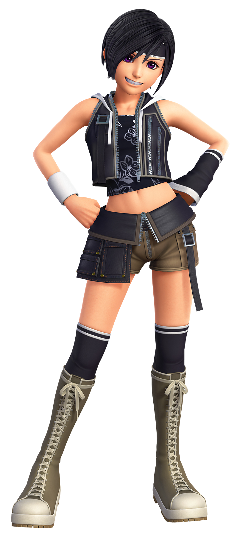 Kh Yuffie - Kingdom Hearts Unchained Cloud Avatar - Free Transparent PNG  Download - PNGkey